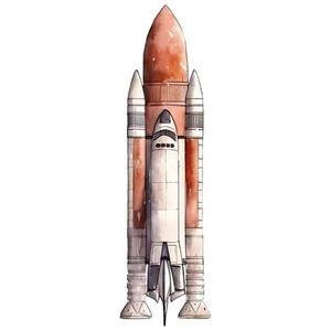 Spaceman Space Man Rocket Astronaut Spaceship Self Adhesive Sticker