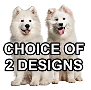 Samoyed Self Adhesive Dog Sticker