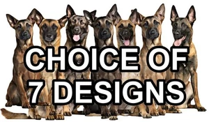 Belgian Malinois Self Adhesive Dog Sticker