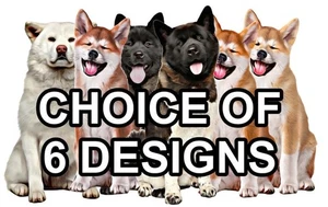 Akita Self Adhesive Dog Sticker