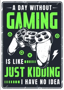 Gaming Gamer Area Do Not Disturb Sign Self Adhesive Vinyl Sticker