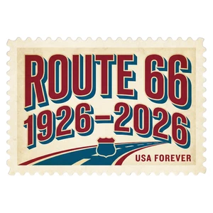 Route 66 100 Year Anniversary American Highway Road Self Adhesive Vinyl Sticker