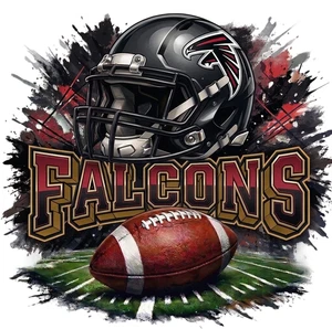American Football Atlanta Falcons Self Adhesive Vinyl Sticker