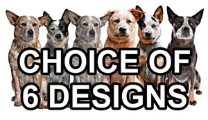 Australian Cattle Dog Self Adhesive Dog Sticker