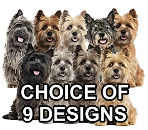 Cairn Terrier Self Adhesive Dog Sticker
