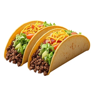 Tacos Fast Food Restaurant Vinyl Sticker Self Adhesive Wall Decal Made to Order