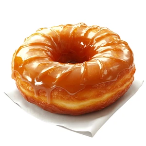 Doughnut Fast Food Restaurant Self Adhesive Vinyl Sticker