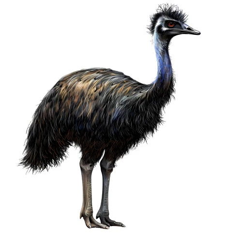 Emu Australian Animals Australia Self Adhesive Sticker