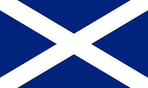 Scotland Scottish Flag Self Adhesive Sticker