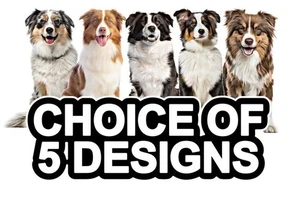 Australian Shepherd Self Adhesive Dog Sticker