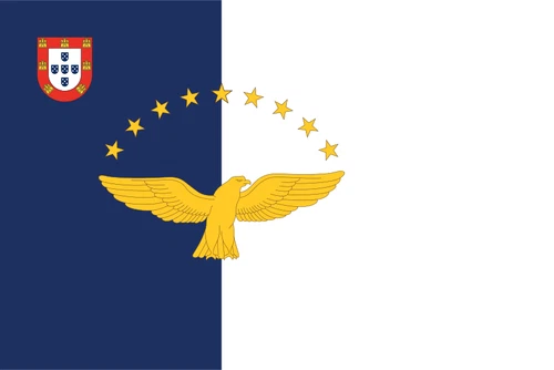 Azores Flag Self Adhesive Vinyl Sticker