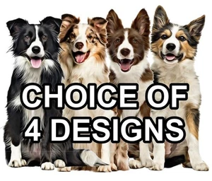 Border Collie Self Adhesive Dog Sticker