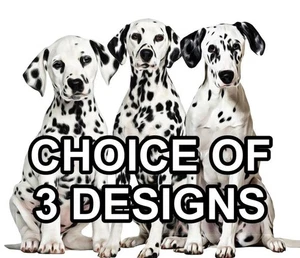 Dalmatian Dog Self Adhesive Sticker Wall Decal Made to Order Various Sizes UK