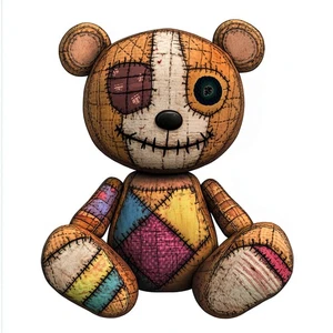 Voodoo Doll Black Magic Rituals Self Adhesive Vinyl Sticker