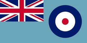 British Airforce Flag Self Adhesive Sticker