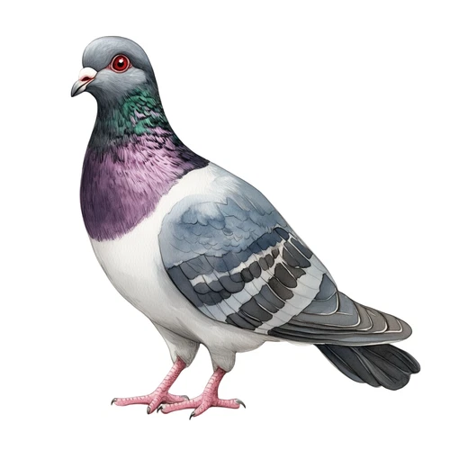 Pigeon Bird Self Adhesive Sticker