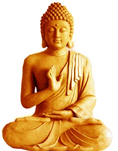 Buddha Self Adhesive Sticker