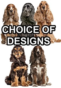 Cocker Spaniel Self Adhesive Dog Sticker
